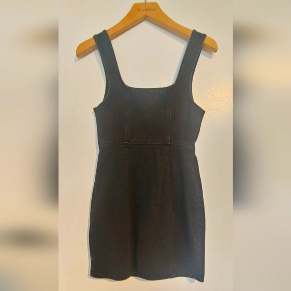 Urban Outfitters Black Denim Jumper - Picture 5 of 7